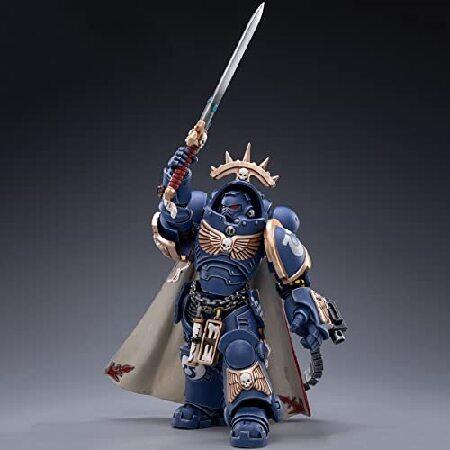 Pipigirl JoyToy × ウォーハンマー 純正ライセンス 1/18 兵士 アクションフィギュア 4インチ 陸軍 軍隊 エクストリームウォリアーモデルキット (重力装甲会社キ_4