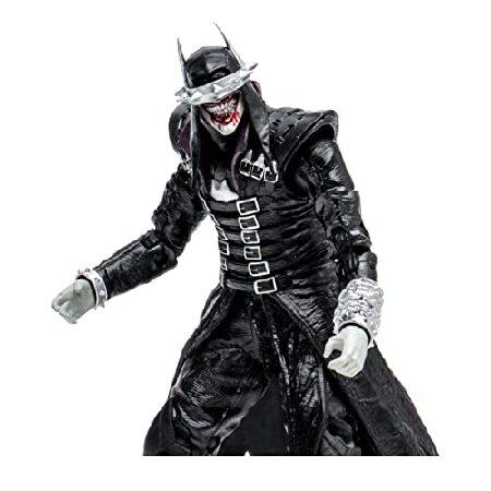 McFarlane Toys 7インチ ザ・バット・フー・笑うバット・フー・モータル・コンバットフィギュア 可動パーツ22個付き コレクターズ・スタンド・ベース付き - 対象_1