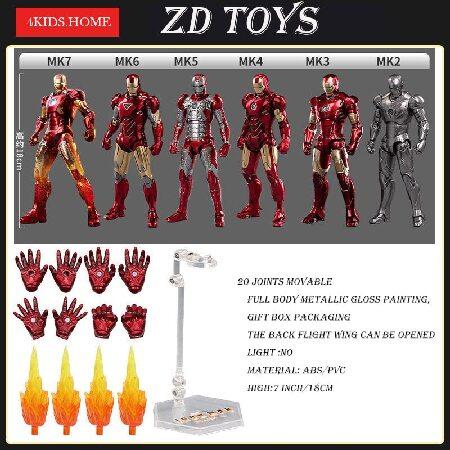 4KIDS.HOME ZDTOYS 10周年記念 7インチ デラックスコレクター アイアン