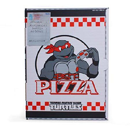 The Loyal Subjects TMNTバトルダメージコミックラインアート 4パック BST AXN 5インチ アクションフィギュアセット_2