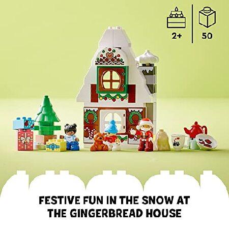 レゴ Juguete de construcci〓n Lego Duplo 10976 Casa de Pan de Jengibre de Santa (50 Piezas)_1