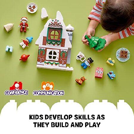 レゴ Juguete de construcci〓n Lego Duplo 10976 Casa de Pan de Jengibre de Santa (50 Piezas)_2