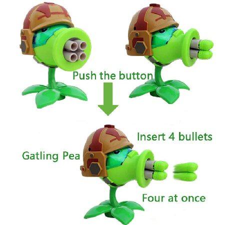 JHESAO 植物とゾンビのおもちゃ アクションフィギュア PVZ おもちゃ