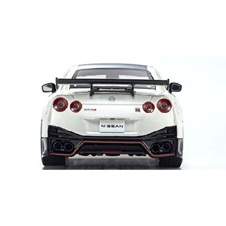 京商オリジナル 1/43 日産 GT-R ニスモ 2022 ホワイト 完成品 : テクノ