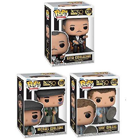 Funko Pop! Movies: The Godfather 50th Anniversary Collectors Set - 3 Figure Set: Michael, Vito, Sonnyの画像