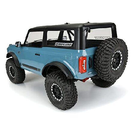 Pro-line Racing 1/10 2021 Ford Bronco クリアボディセット 11.4インチ ホイールベース:クローラー、PRO356900