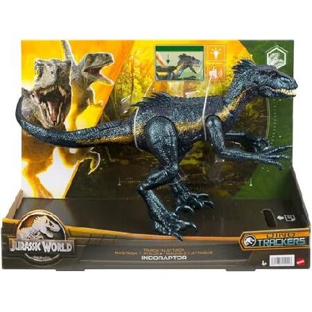 マテル ジュラシックワールド(JURASSIC WORLD) スーパーアクション！インドラプトル 【全長：約41cm】【恐竜 おもちゃ】【4才~】【プレゼント】 HKY11_2