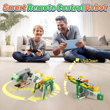 Apitor ロボット Q (ストレージ バージョン)、取り外し可能なオーガナイザー トレイ付きのロボット Q+ ストレージ ボックス、20-in-1 コーディング ロボット、子_5