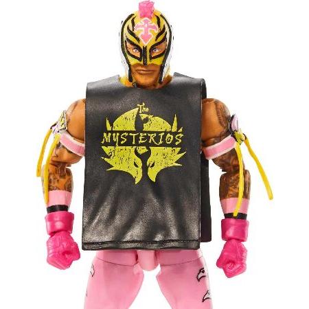 MATTEL - Mattel WWE Rey Mysterio Top Picks Elite Collection Action Figure, Articulation ＆ Life-Like Detail, Interchangeable Accessories, 6-インチ