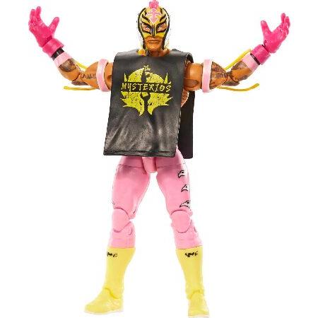 MATTEL - Mattel WWE Rey Mysterio Top Picks Elite Collection Action Figure, Articulation ＆ Life-Like Detail, Interchangeable Accessories, 6-インチ