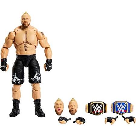 WWE マテル ブロック レスナー プロレス フィギュア MATTEL（マテル） ブロック・レスナー (ベルト2本付き) - WWE