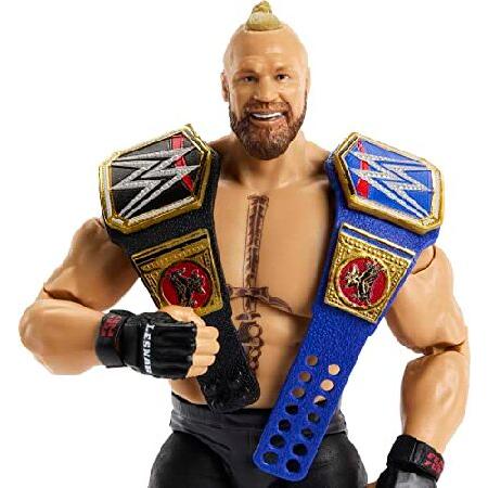 MATTEL（マテル） ブロック・レスナー (ベルト2本付き) - WWE