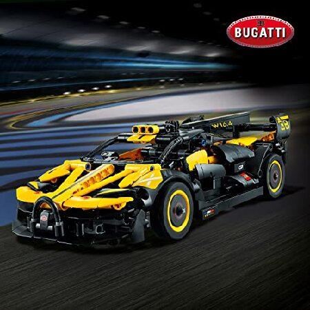 レゴ LEGO Technic Bugatti Bolide Racing Car Building Set - Model and Race Engineering Toy for Back to School， Collectible Sports Car Construction Kit_1