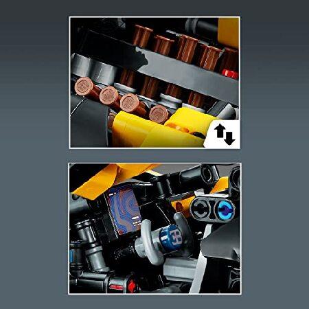 レゴ LEGO Technic Bugatti Bolide Racing Car Building Set - Model and Race Engineering Toy for Back to School， Collectible Sports Car Construction Kit_2