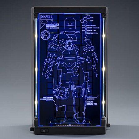 GTLANDS 10th Anniversary 1/10 Scale Deluxe Collector Iron Man MK 2 Action Figure with the Hall of Armor, 7'' (1908)の画像