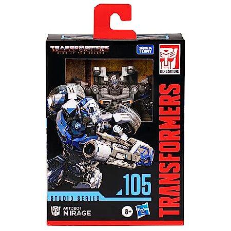 トランスフォーマートイズスタジオシリーズ デラックス ライズ オブ ザ ビースト 105 オートボット ミラージュ おもちゃ 4.5インチ アクションフィギュア 男の子