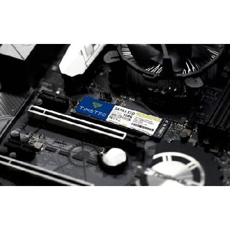 Timetec 128GBx10 (10パック) SSD 3D NAND TLC SATA III 6Gb/s M.2 2280 NGFF 64TBW 読み取り速度 最大530MB/秒 SLCキャッシュパフォーマンス向上 内蔵ソリッド_4