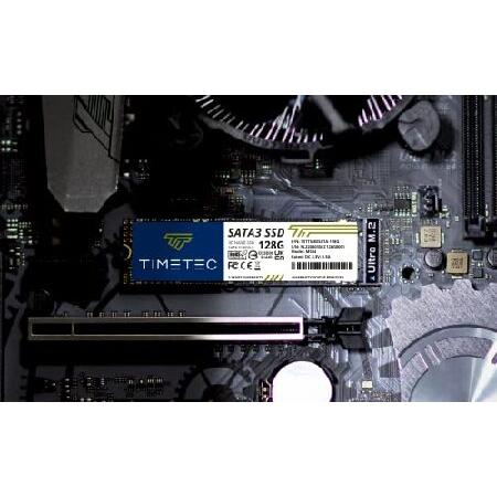 Timetec 128GBx10 (10パック) SSD 3D NAND TLC SATA III 6Gb/s M.2 2280 NGFF 64TBW 読み取り速度 最大530MB/秒 SLCキャッシュパフォーマンス向上 内蔵ソリッド_5