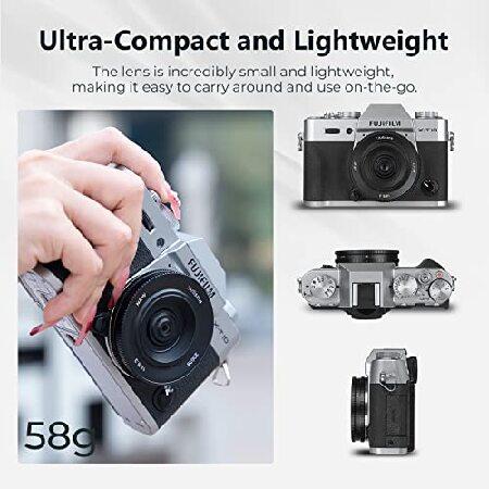 7artisans 18mm F6.3 II パンケーキレンズ 広角レンズ 小型＆軽量 APS