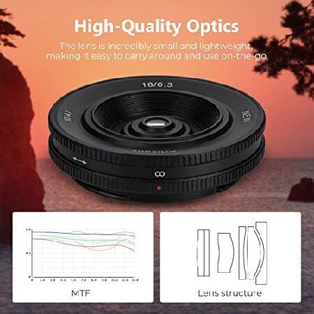 7artisans 18mm F6.3 II パンケーキレンズ 広角レンズ 小型＆軽量 APS