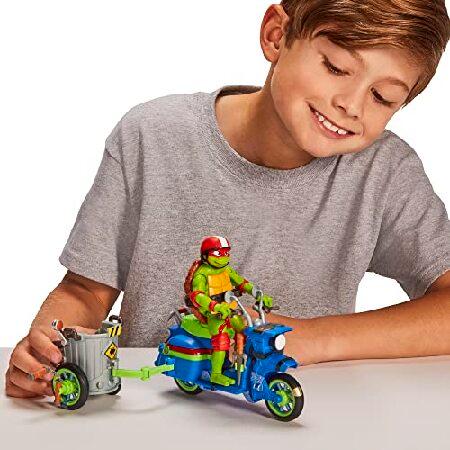 Playmates Toys ティーンエイジ・ミュータント・ニンジャ・タートルズ ミュータントメイヘムバトルサイクル ラファエルフィギュア
