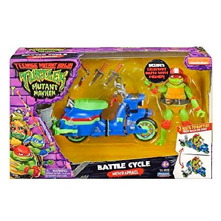 Playmates Toys ティーンエイジ・ミュータント・ニンジャ・タートルズ ミュータントメイヘムバトルサイクル ラファエルフィギュア