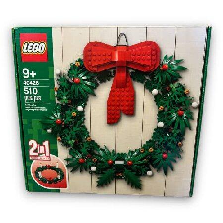 レゴホリデーバンドル、クリスマスツリー(40573)とリース(40426)、2イン1組み立ておもちゃセット、クリスマス(合計1294個)