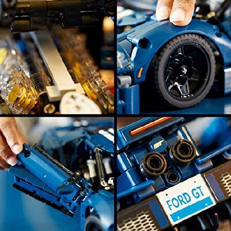 レゴ LEGO Technic 2022 Ford GT Building Set for Adults - Gifts for Christmas - Collectible Kit W/Authentic Features， Ages 18+ - 1:12 Scale - Display a_3