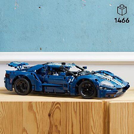 レゴ LEGO Technic 2022 Ford GT Building Set for Adults - Gifts for Christmas - Collectible Kit W/Authentic Features， Ages 18+ - 1:12 Scale - Display a_4