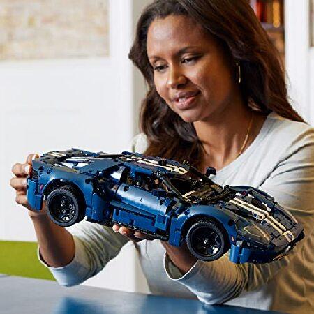 レゴ LEGO Technic 2022 Ford GT Building Set for Adults - Gifts for Christmas - Collectible Kit W/Authentic Features， Ages 18+ - 1:12 Scale - Display a_5
