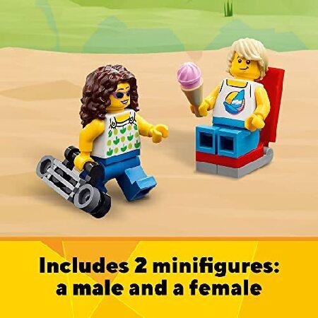 LEGO Creator 3イン1 ビーチキャンパーバンビルディングキット キャンピングカーからアイスクリームショップ、ビーチハウスに変身 サーファーの男の子と女の子へ_5