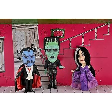 NECA Rob Zombie's The Munsters - 様式化されたフィギュア - リトルビッグヘッド 3個パック_1