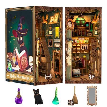 ラスト再値下げ！！【蘭情管十一本調子〜十三本調子3本セット】保管品 Fsolis Book Nook Kit, DIY Miniature House Kit Puzzle Booknook for