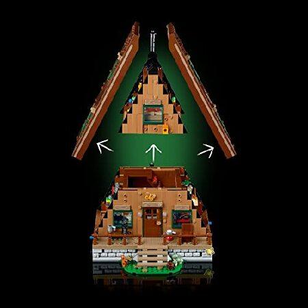 レゴ Lego Ideas 21338， Cabana en A， Bloques de Construcci?n para Adultos y Adolescentes， Set de Jugetes Creativos， Idea Regalo para el D?a del Ni?o， M_2