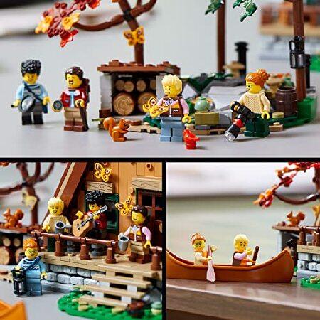レゴ Lego Ideas 21338， Cabana en A， Bloques de Construcci?n para Adultos y Adolescentes， Set de Jugetes Creativos， Idea Regalo para el D?a del Ni?o， M_3