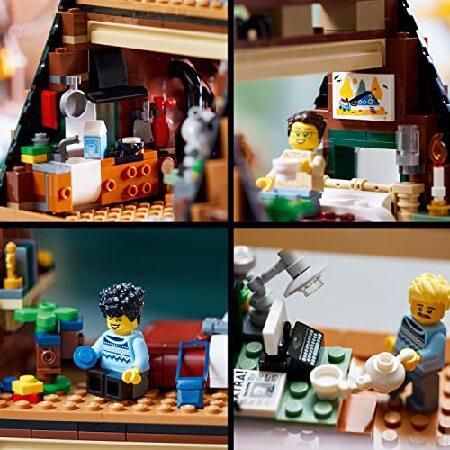 レゴ Lego Ideas 21338， Cabana en A， Bloques de Construcci?n para Adultos y Adolescentes， Set de Jugetes Creativos， Idea Regalo para el D?a del Ni?o， M_4