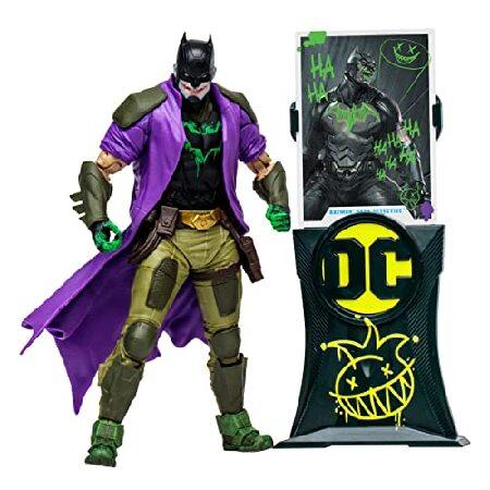McFarlane Toys - DC Multiverse - バットマン ダーク刑事 (ジョーカー化) ゴールドラベル 7インチ アクションフィギュア