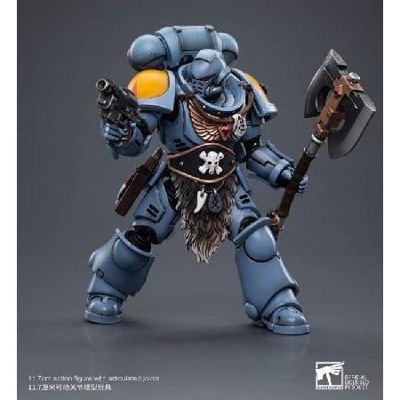 JoyToy ウォーハンマー 40k:スペースウルフ シギール ストーンシールド