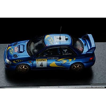 HJ64 1/64 スバル インプレッサ WRC 1997 #4 (モンテカルロ) / 優勝車