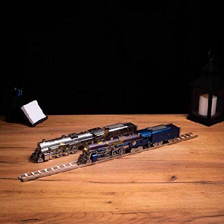 METAL-TIME Polar Steel Model，Metal Model Kit， 3D Metal Model Kits to Build for Adults， POLAR STEEL MAGIC EXPRESS COLOR VERSION， 239 Pieces._1