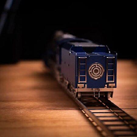 METAL-TIME Polar Steel Model，Metal Model Kit， 3D Metal Model Kits to Build for Adults， POLAR STEEL MAGIC EXPRESS COLOR VERSION， 239 Pieces._2