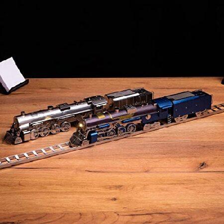 METAL-TIME Polar Steel Model，Metal Model Kit， 3D Metal Model Kits to Build for Adults， POLAR STEEL MAGIC EXPRESS COLOR VERSION， 239 Pieces._4