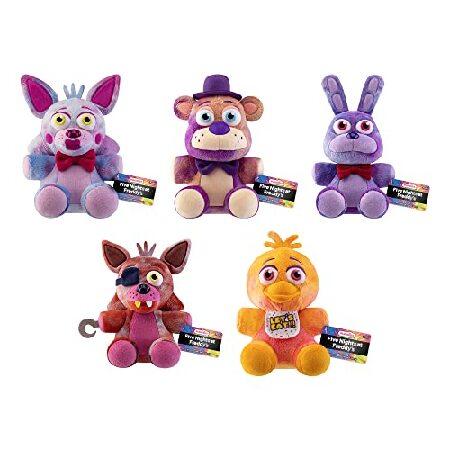Funko Five Nights at Freddy's 5体セット Funko Funko Plush! FNAF Tie-Dye Set of 5 - Freddy, Bonnie, Chica
