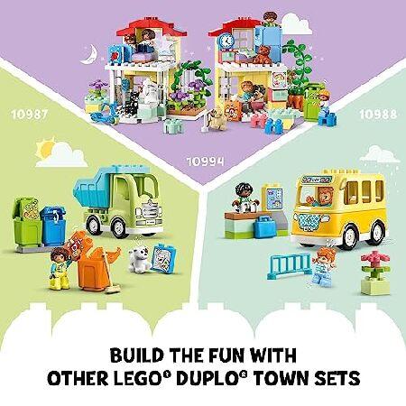 レゴ LEGO DUPLO Town Dream Playground 10991 Building Toy Set for Toddlers， Boys and Girls， Hands-on STEM Learning About Letters and Numbers Through Im