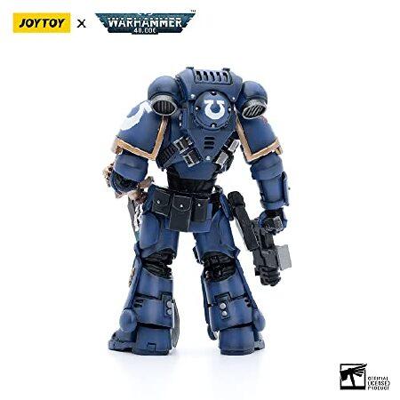 JOYTOY 1/18 Action Figure Warhammer 40k Mecha Joy Toy Model Toys Ultramarines Primaris Lieutenant Argaranthe |  | 03