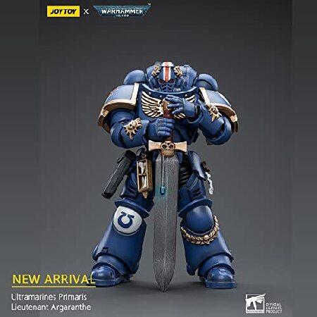JOYTOY 1/18 Action Figure Warhammer 40k Mecha Joy Toy Model Toys Ultramarines Primaris Lieutenant Argaranthe |  | 05