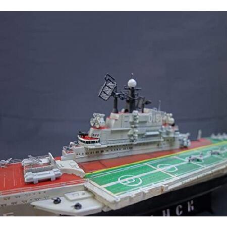 FMOCHANGMDP Aircraft Carrier 3D Puzzles Plastic Model Kits， 1/700 Scale USSR Minsk Aircraft Carrier Model， Adult Toys and Gift， 38.7cm_4