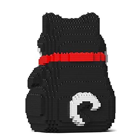 JEKCA ジェッカブロック 福招き柴犬 黒 01S-M02 Sculptor_3