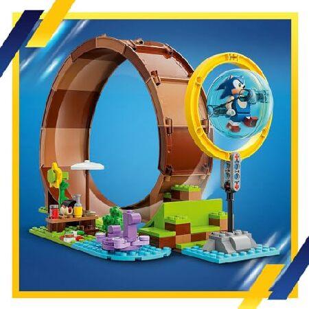 レゴ(LEGO) ソニック・ザ・ヘッジホッグ グリーンヒルゾーンのループチャレンジ 76994 おもちゃ ブロック プレゼント テレビゲーム 冒険 男の子 女の子 8歳 ~_2