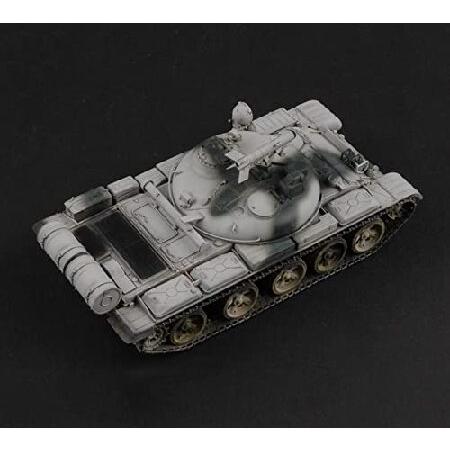 FMOCHANGMDP Tank 3D Puzzles Plastic Model Kits， 1/35 Scale Soviet IT-1 Missile Tank Destroyer Model， Adult Toys and Gift， 11.3 x 3.7Inchs_3